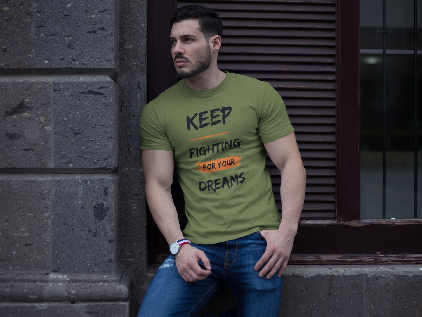 Keep Fighting For Your Dreams Unisex t-shirt