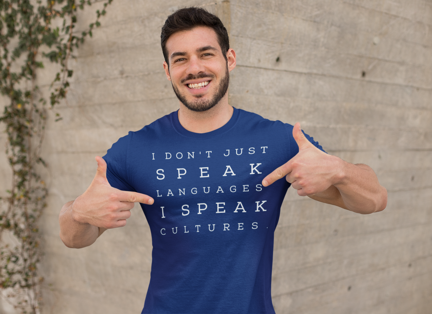 I Speak Cultures Unisex t-shirt