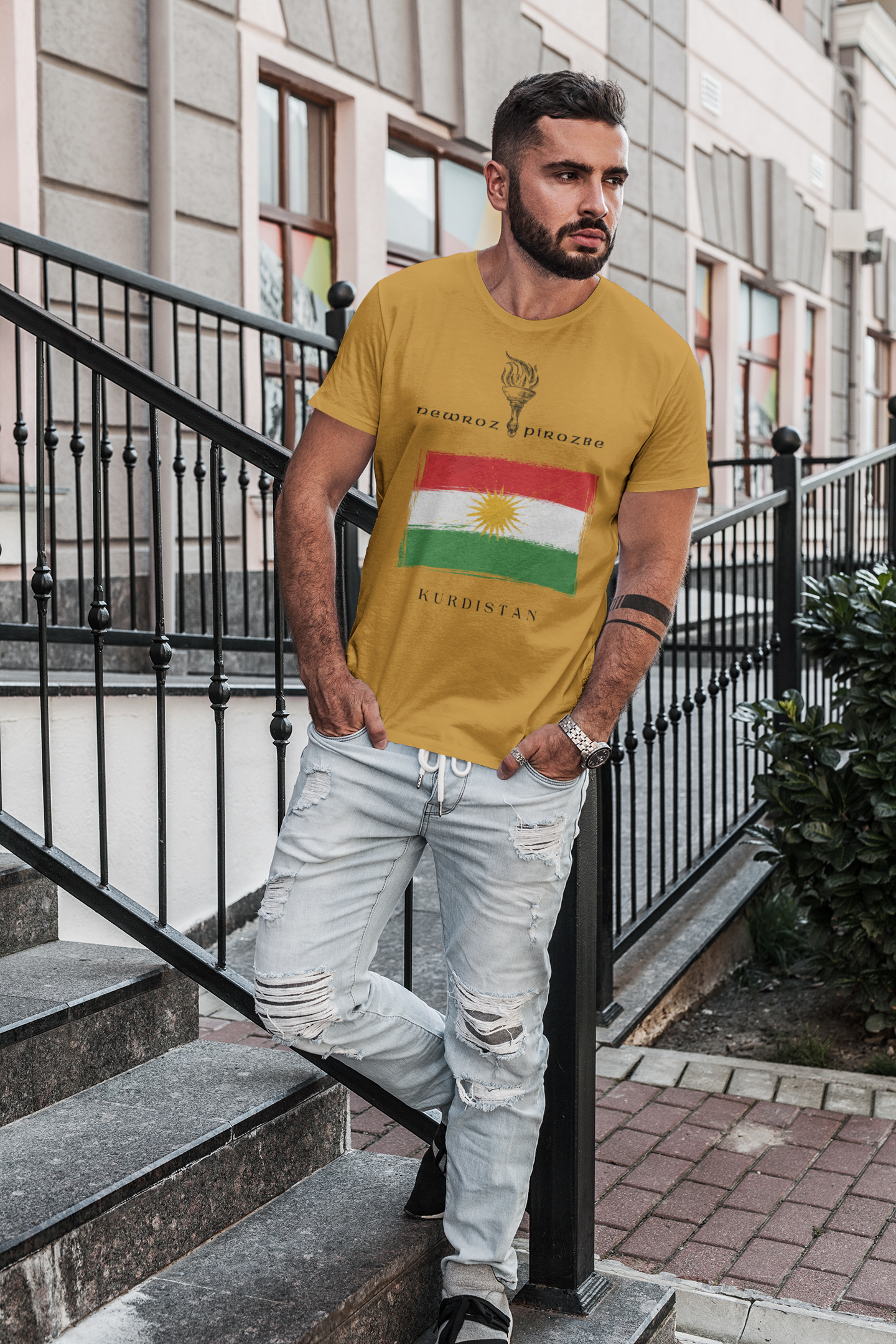 Newroz Kurdish Unisex t-shirt